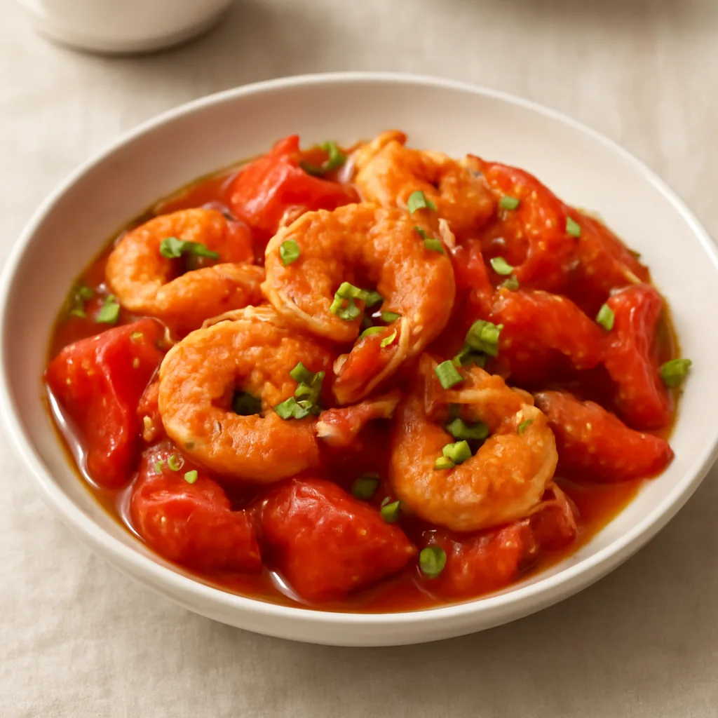 새우 토마토 볶음