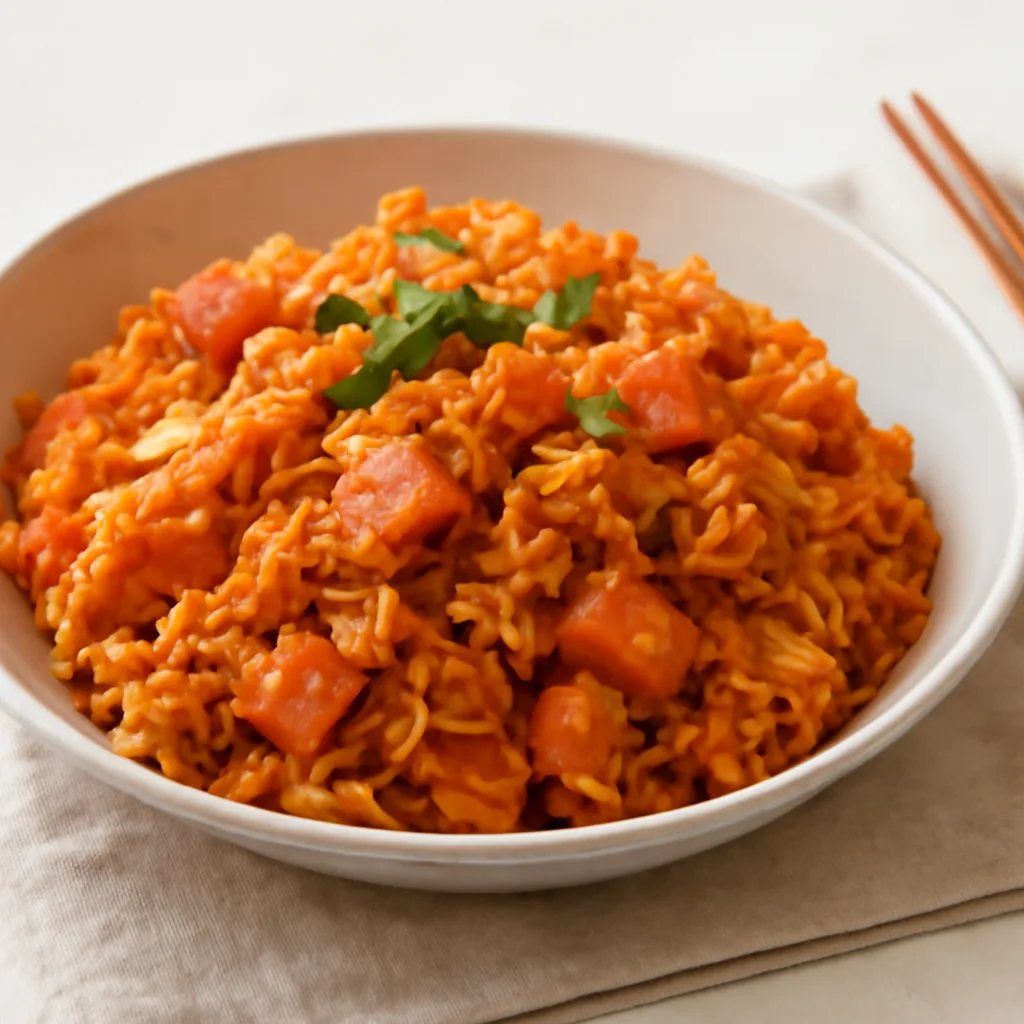 김치 스팸 볶음밥