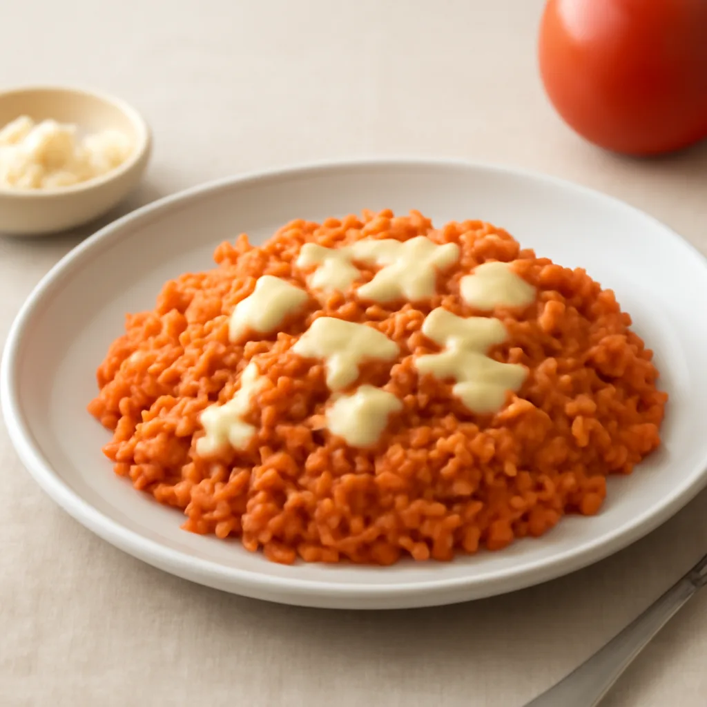 모짜렐라치즈 토마토소스 볶음밥
