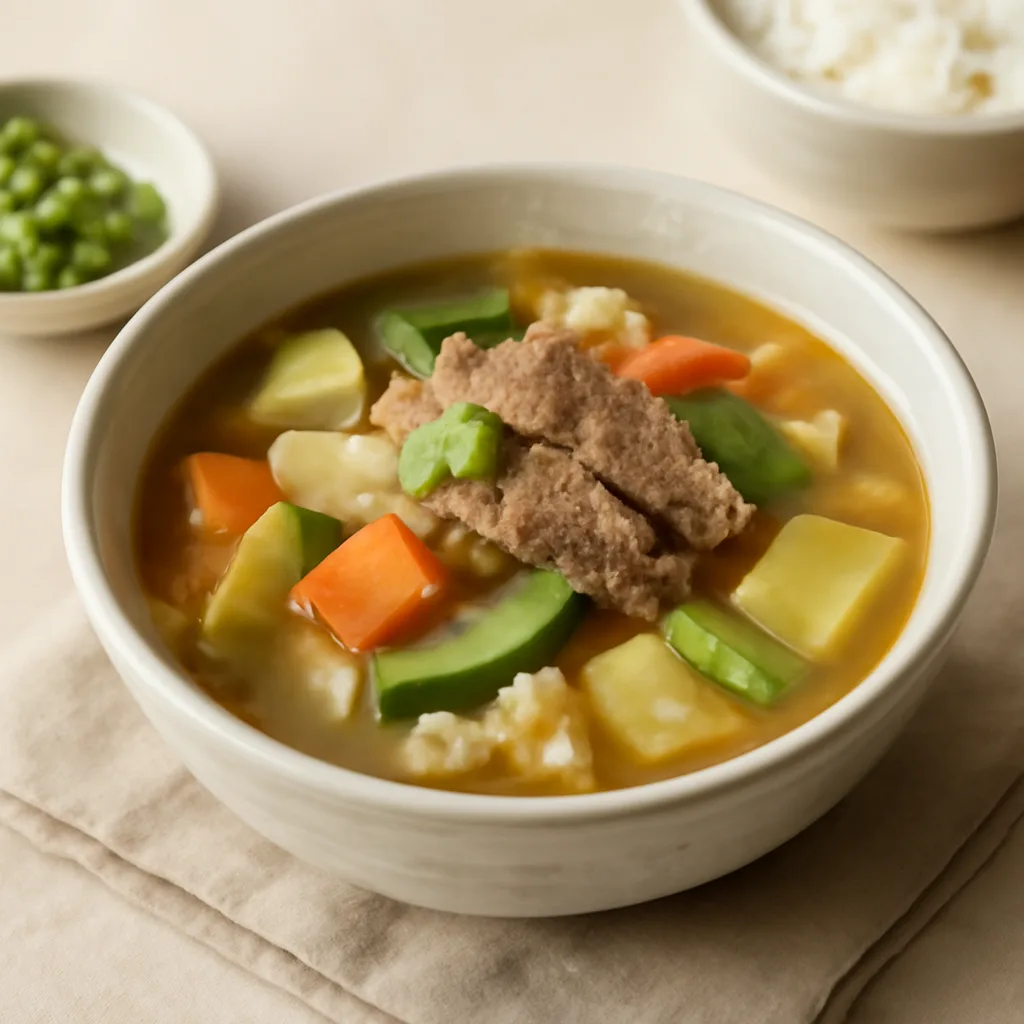 소고기 야채국