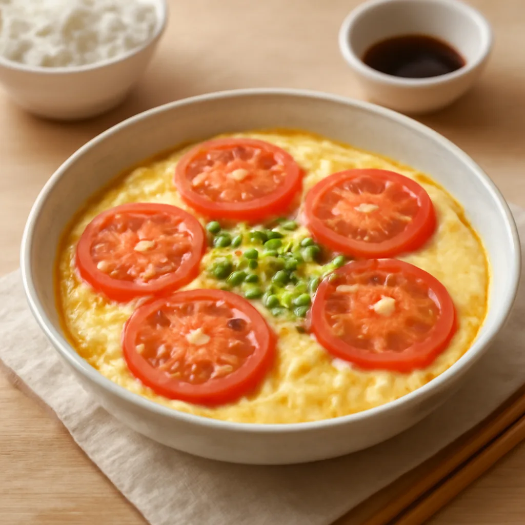 토마토 계란 찜