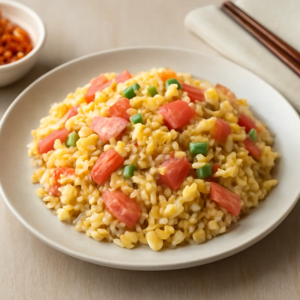 맛살 계란 볶음밥