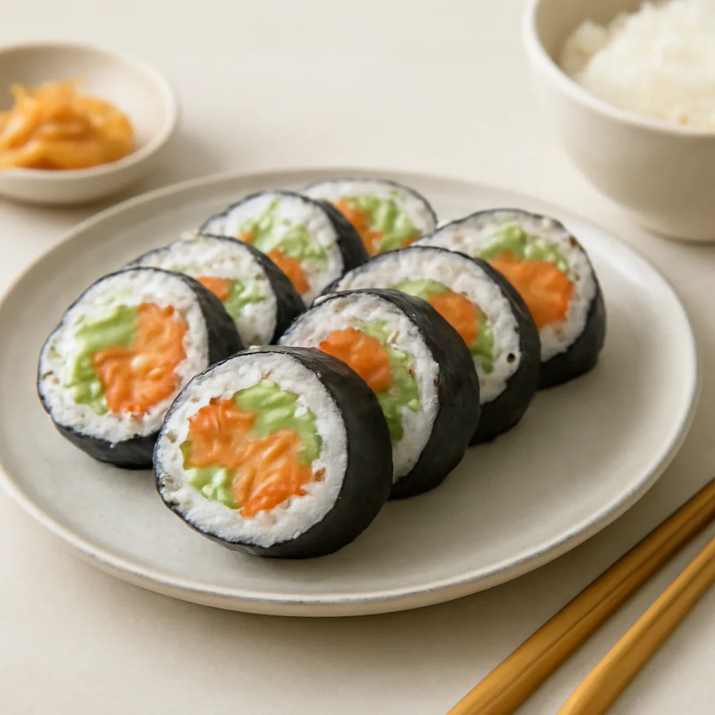 연어 아보카도 김밥