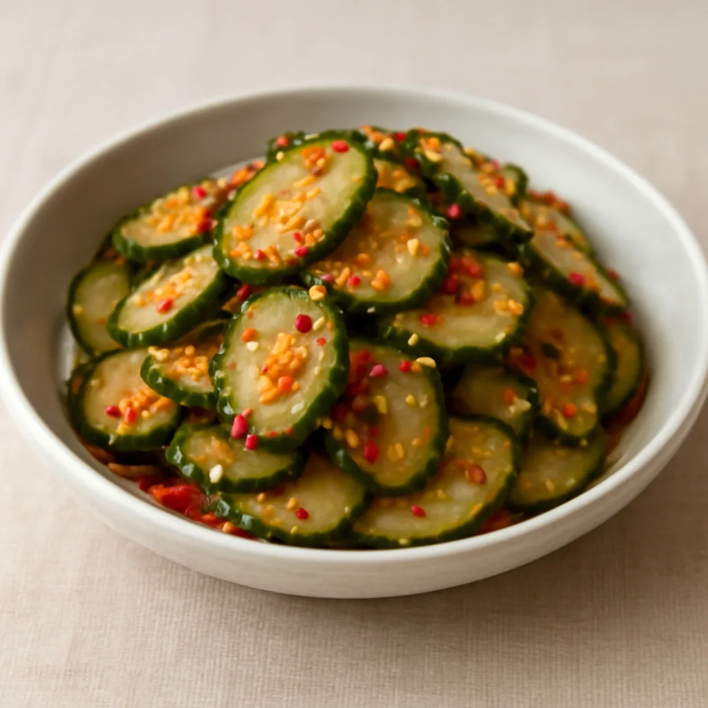 오이무침