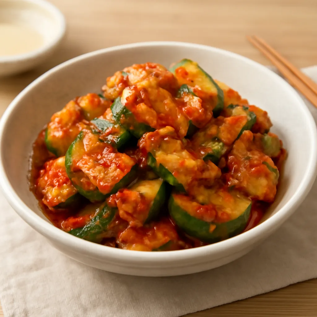 매운 오이무침