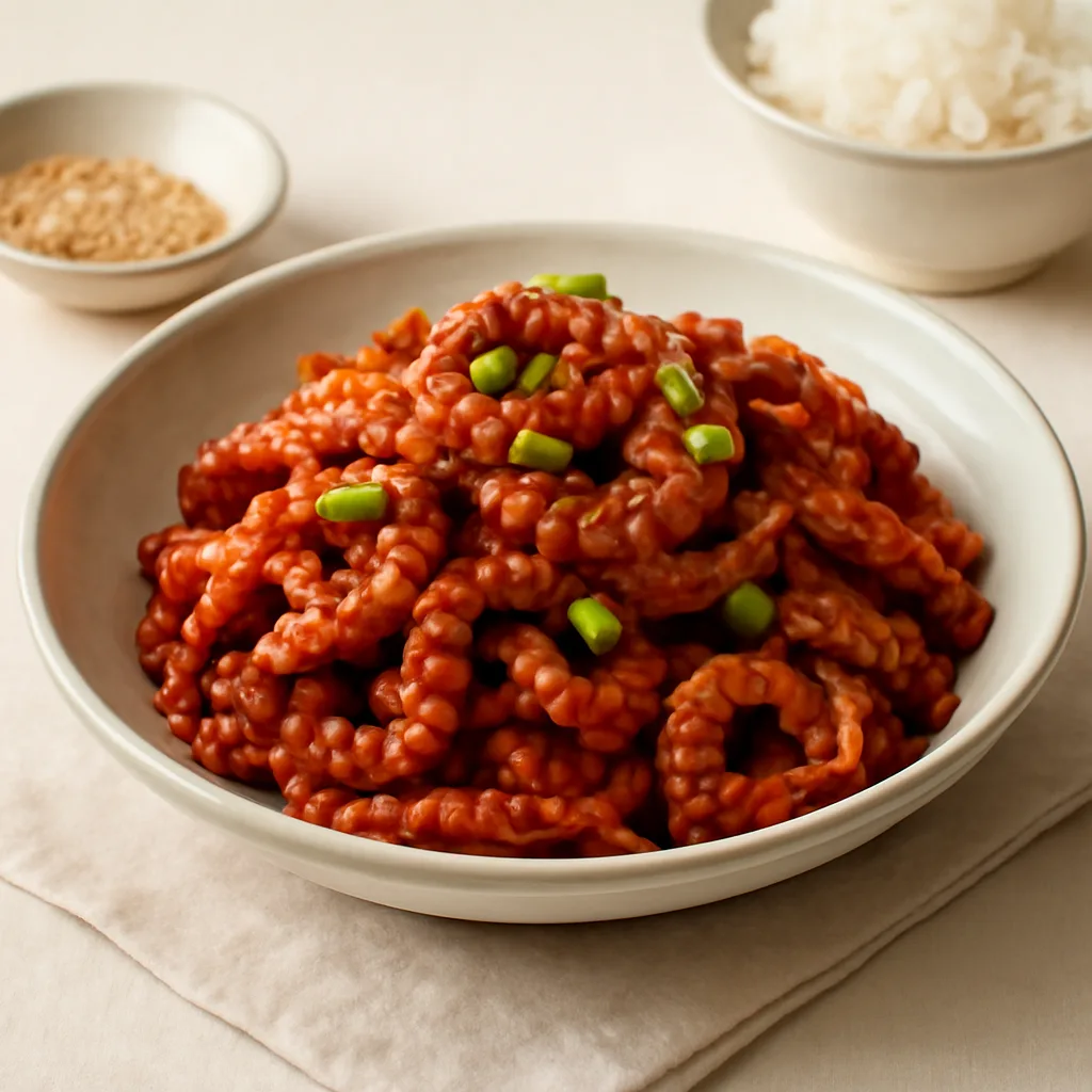 낙지 무침