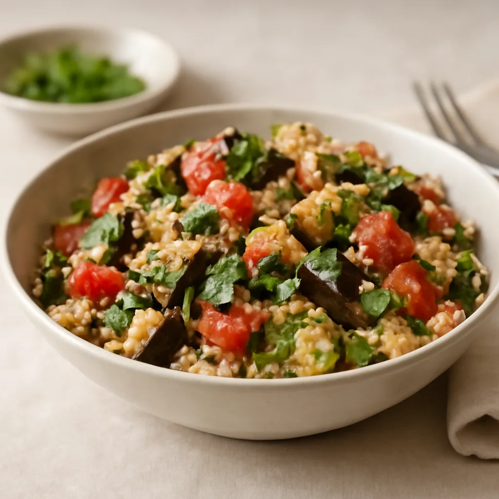 yangy-ro-eggplant-tomato-couscous-salad
